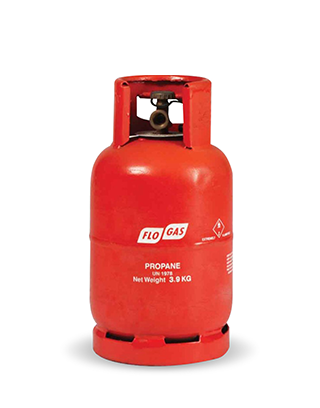 3.9kg Propane Gas Cylinder Screw Fit