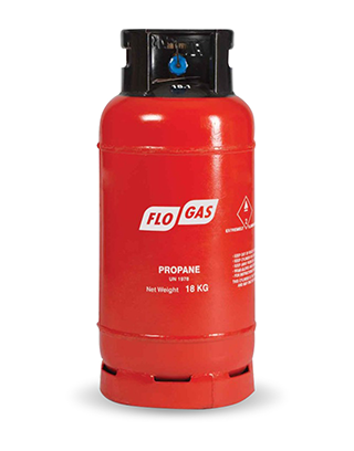 18kg FLT Propane Gas Cylinder Screw Fit