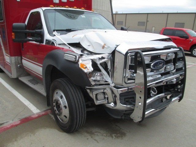 Wrecked ambulance