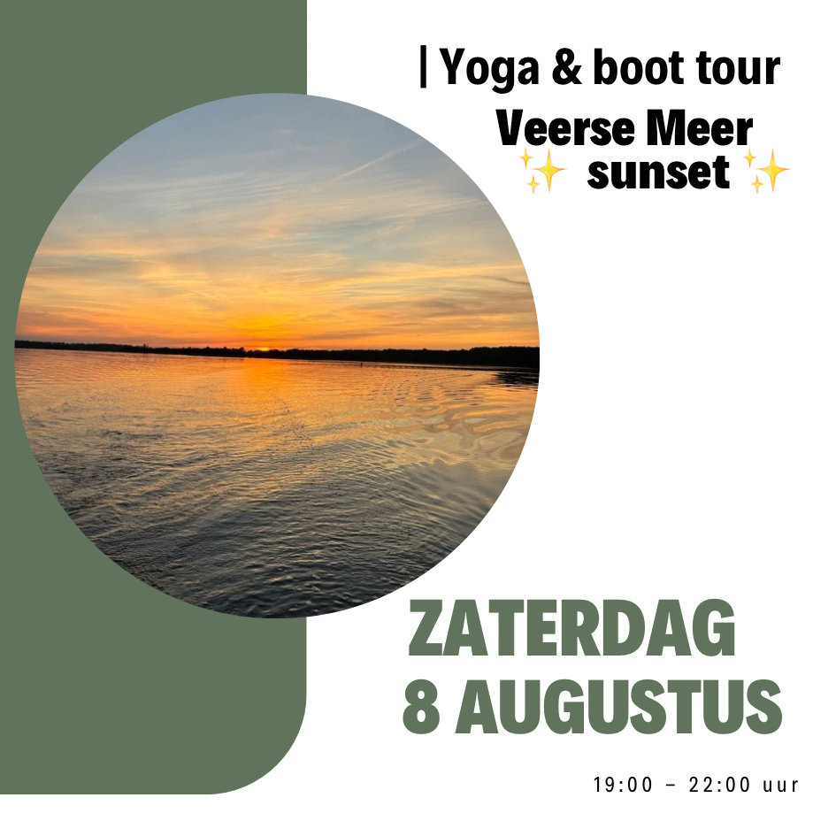 Yoga en boot tour Veerse meer