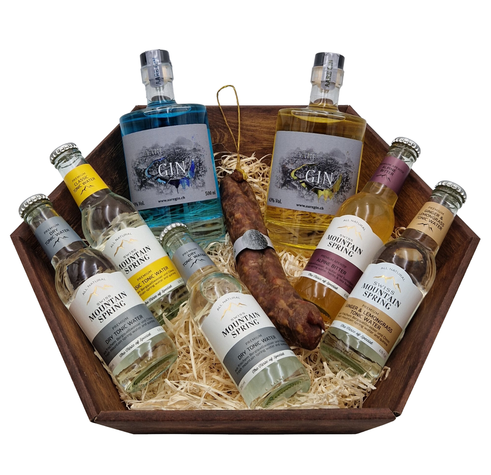AARE GIN Probierset – Exklusive Gin-Auswahl in hochwertigen Flaschen