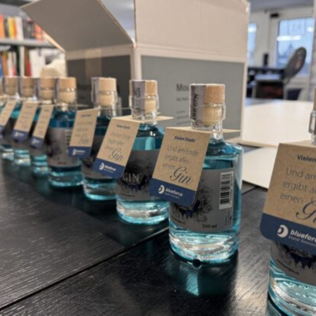 AARE GIN IT-Edition – Perfektes Firmengeschenk oder Event-Special.