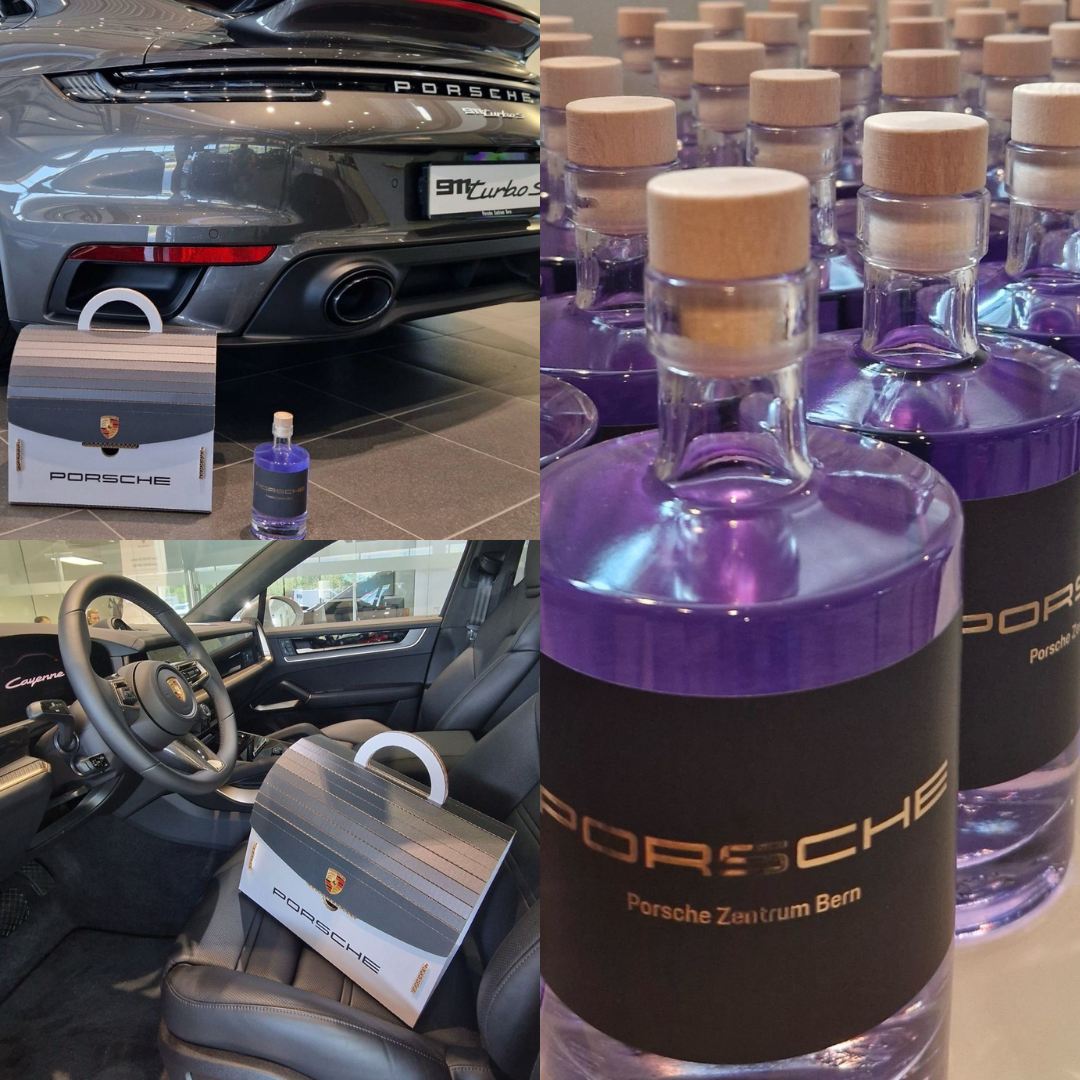 Exklusive AARE GIN Limited Edition in Kooperation mit Porsche.
