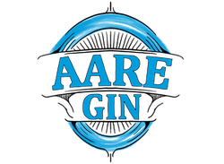 AARE GIN – Offizielles Logo des Premium Gin-Herstellers aus der Schweiz