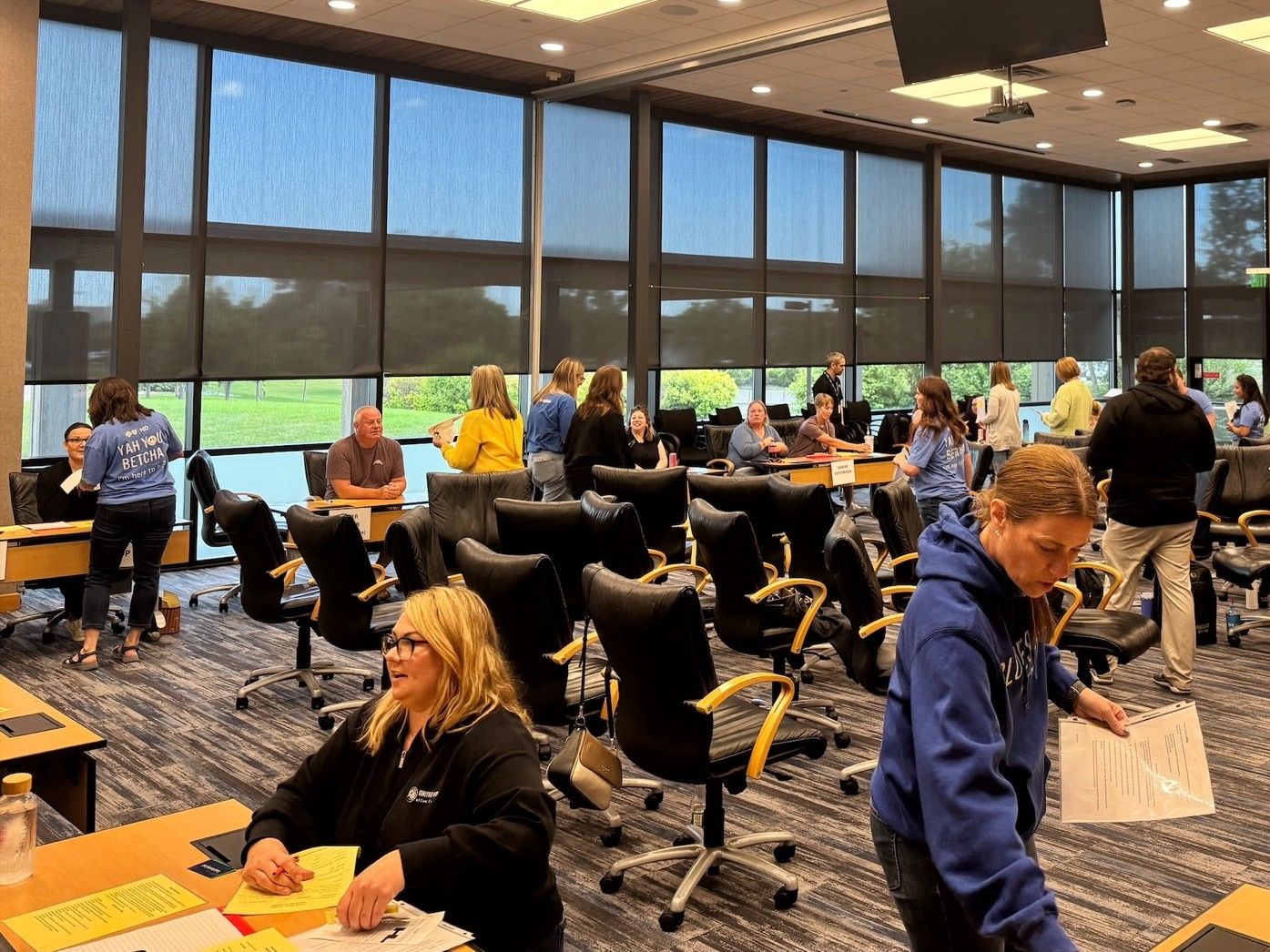 Centre Employees Participate in DOCR Reentry Simulator Event