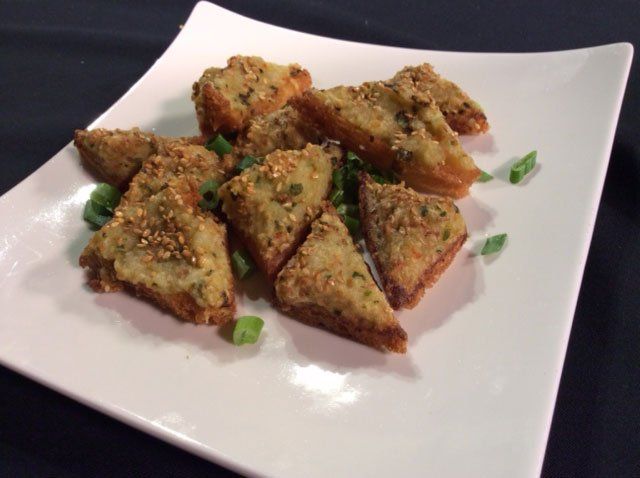 Sesame Shrimp Toasts