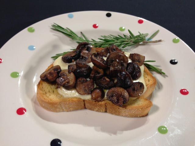 Mushroom Bruschetta