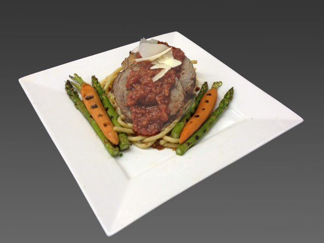 Two-Cheese Braciola with 'Sunday Gravy'