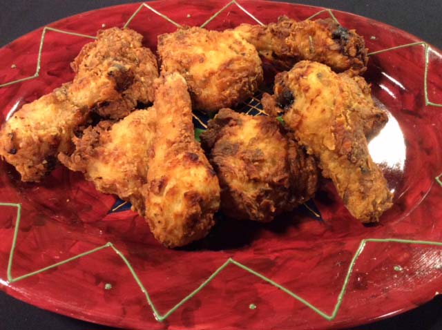 Basil Buttermilk Fried Chicken