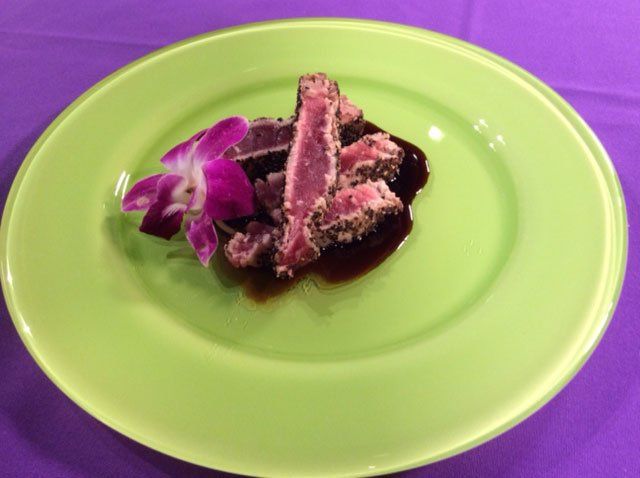 Seared Tuna Steaks with Citrus Soy Sauce