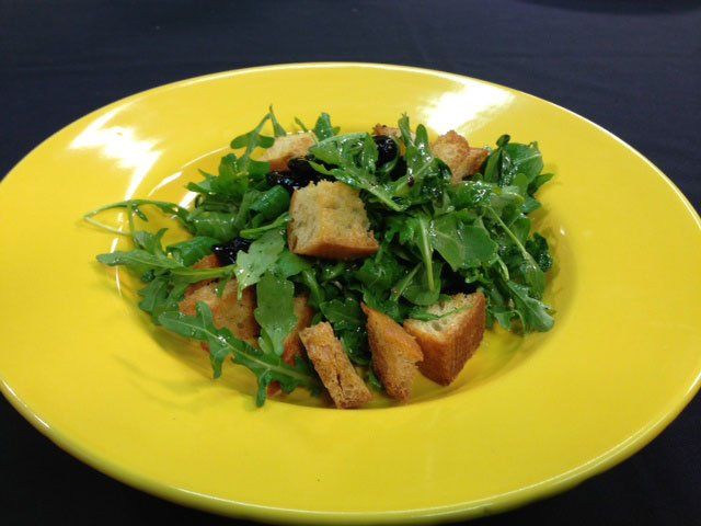 Arugula and Olive Salad