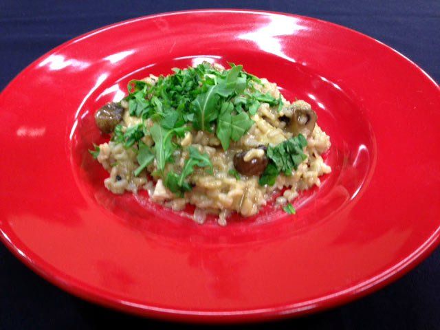 Rania’s Red Wine Risotto