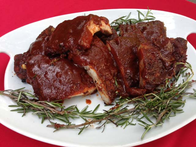 Creole Style Smoked Baby Back Pork Ribs