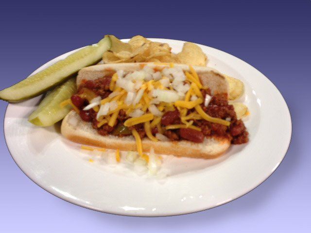 Coney Island Chili-Cheese Dogs