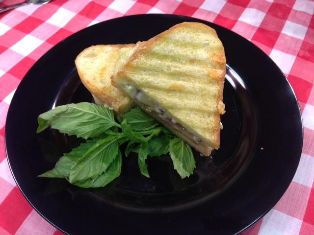 Brie and Prosciutto Panini