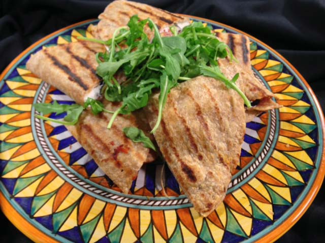 Prosciutto, Fig and Goat Cheese Quesadillas