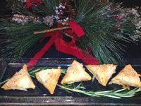 Goat Cheese Dates and Bacon in Phyllo