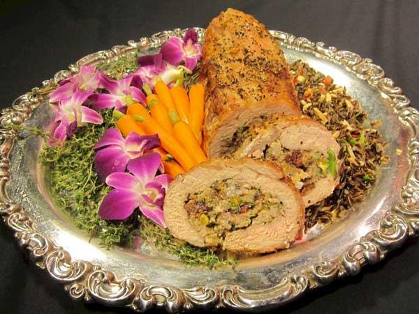 Stuffed Holiday Veal Roast using Roast Wrap