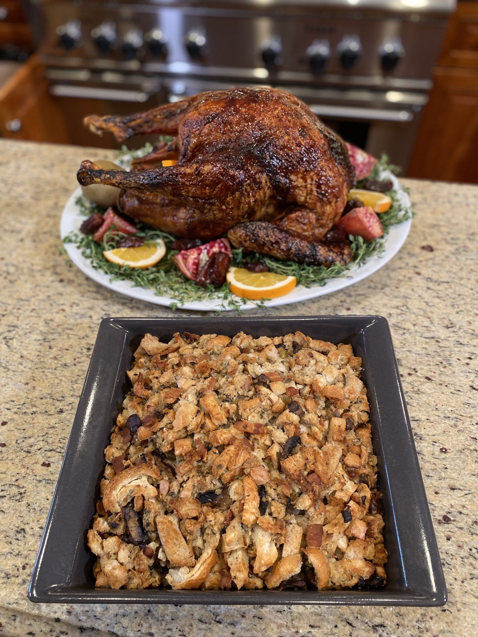 Bacon, Mushroom And Fresh Sage Stuffing