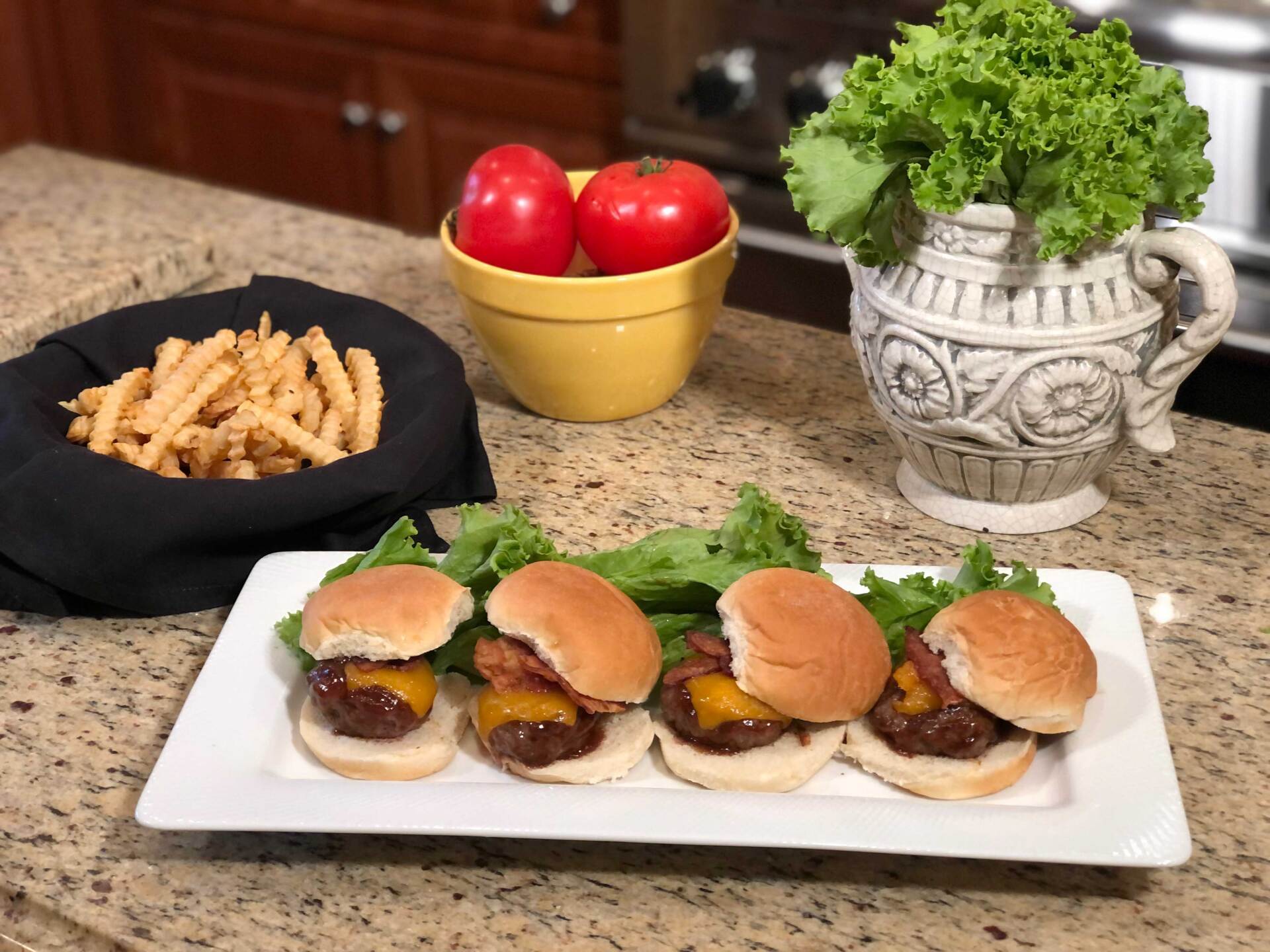 Bacon Cheddar Sliders