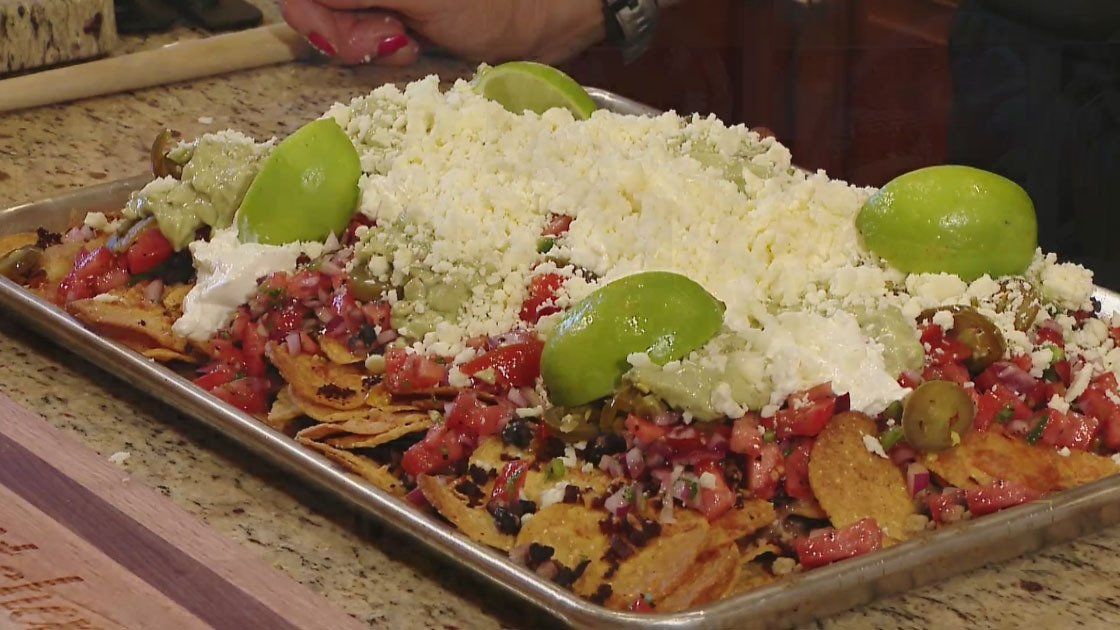 Chorizo and Roasted Corn Nachos