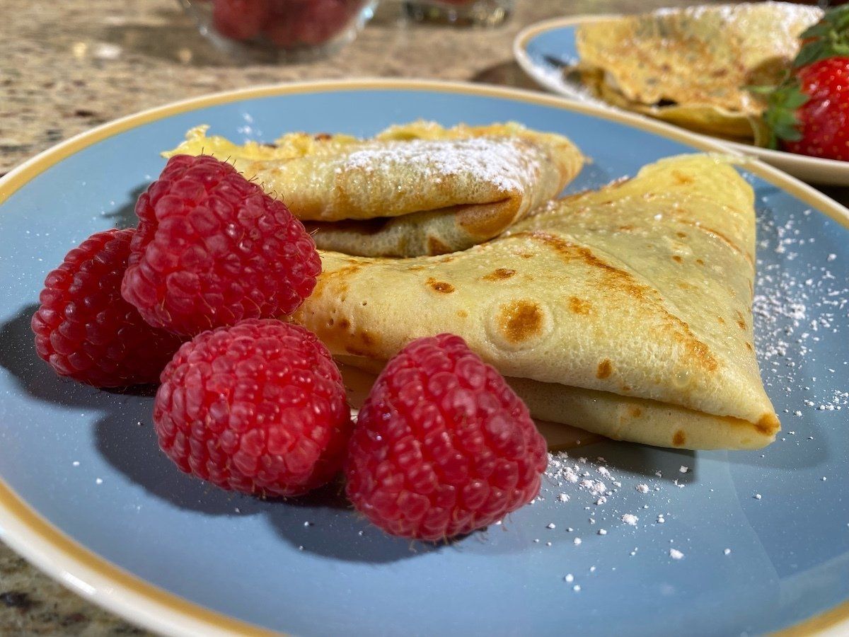 Dessert Crepes