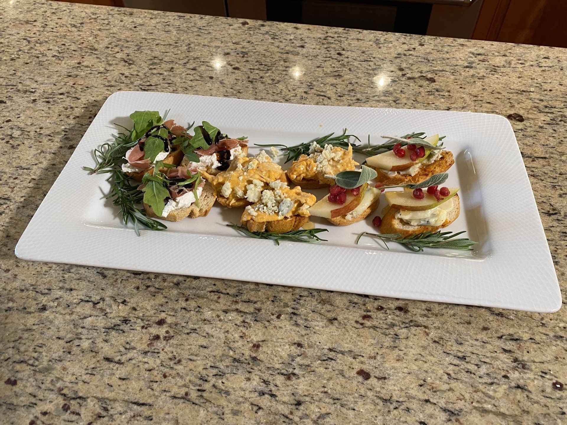Crostini with Three Toppings (Part 1)