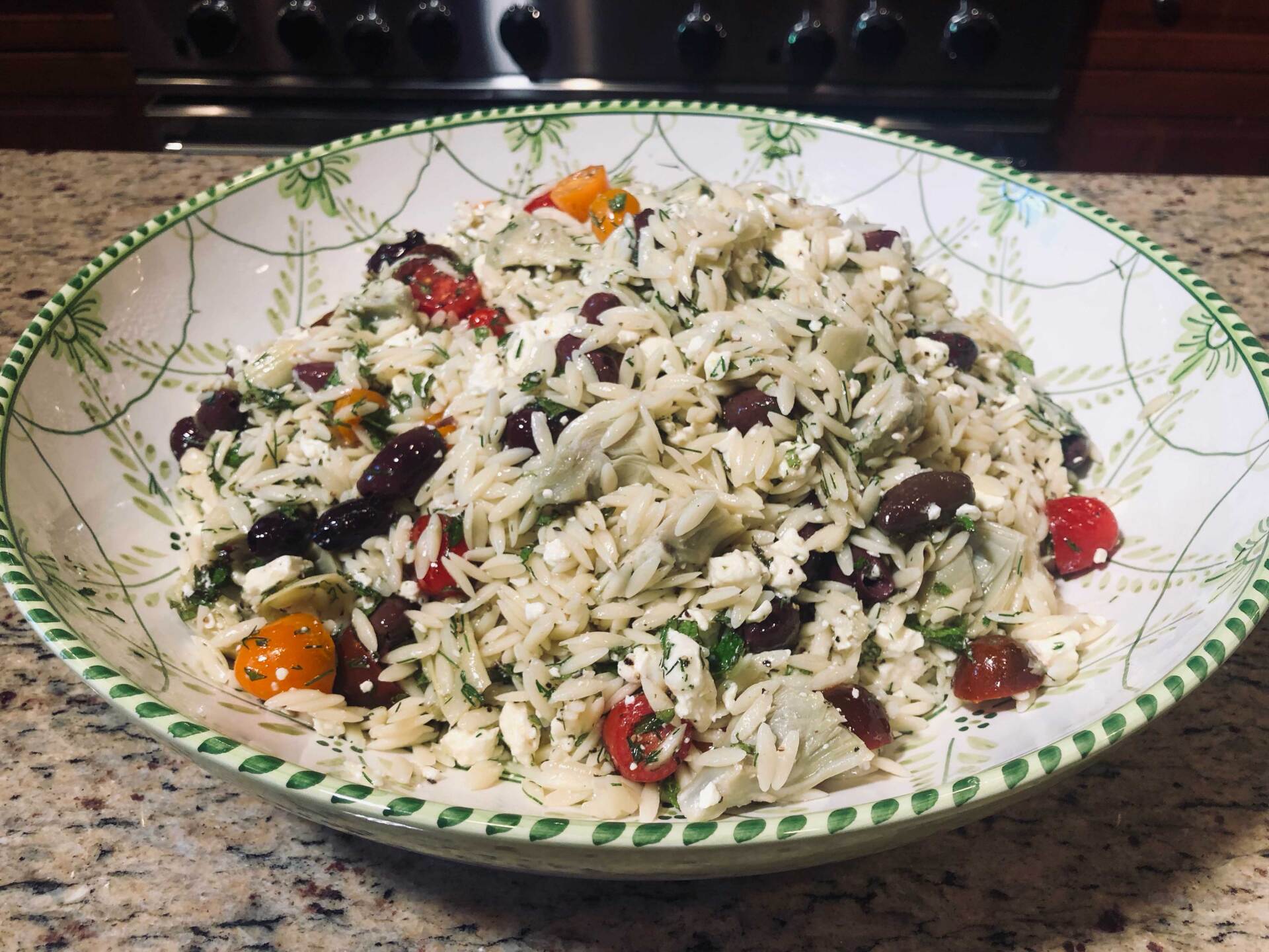 Greek Orzo Salad