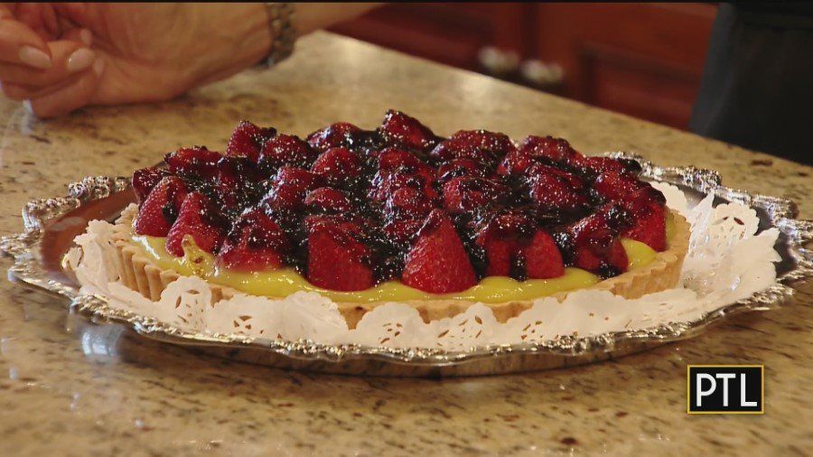 Lemon Strawberry Tart