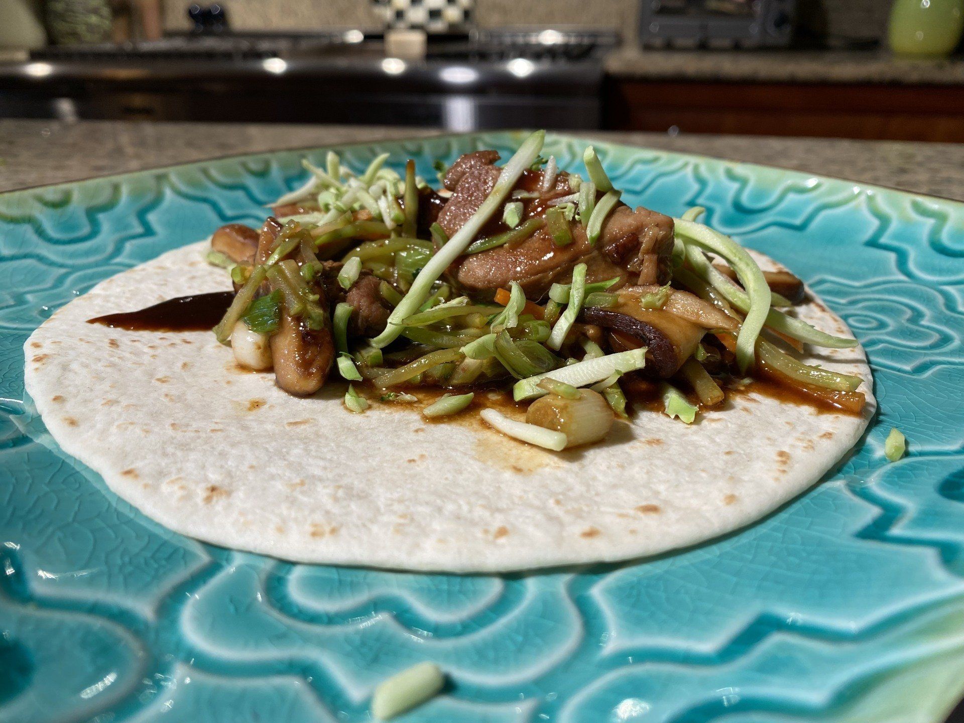 Moo Shu Pork Stir-Fry