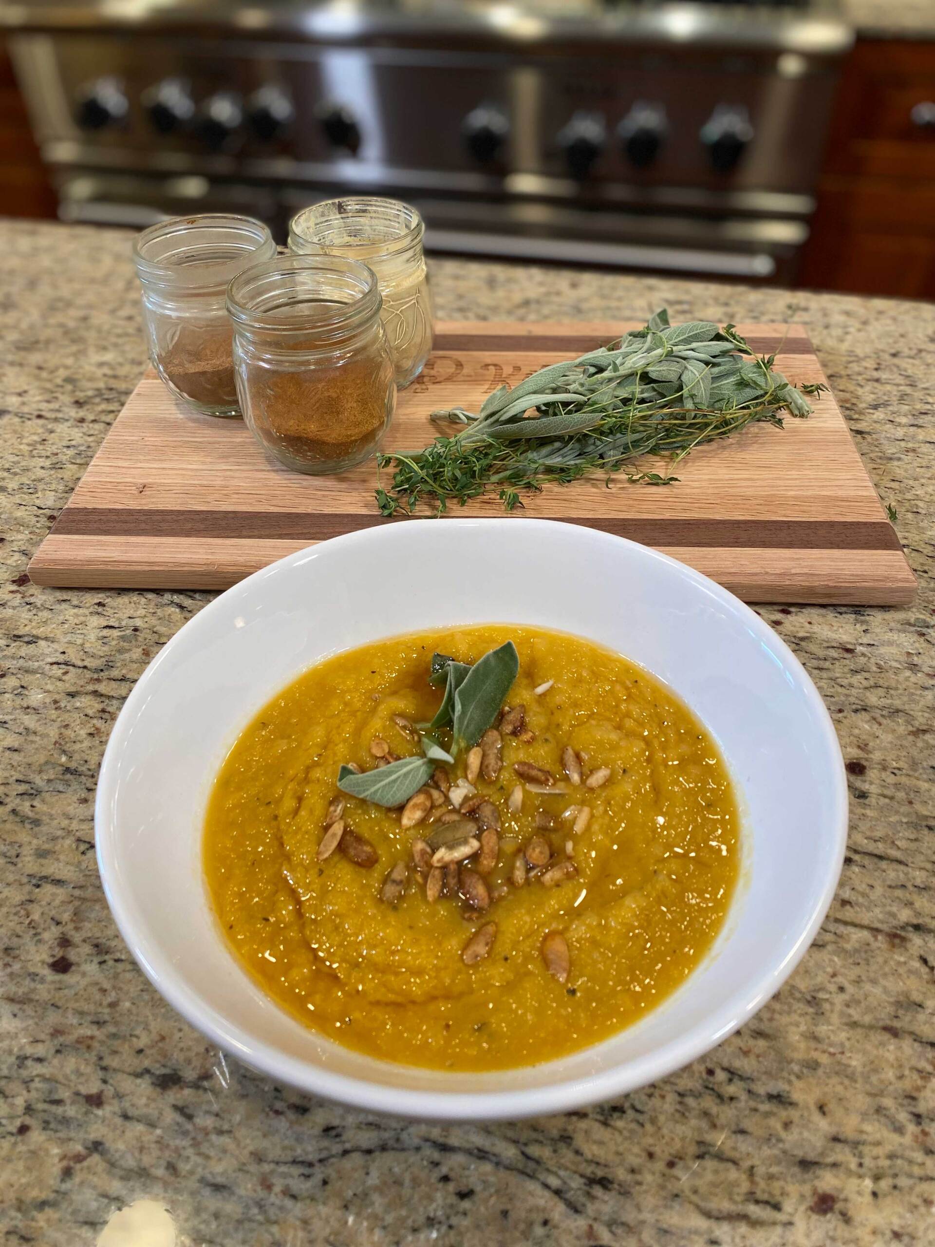 Spiced Butternut Squash Soup