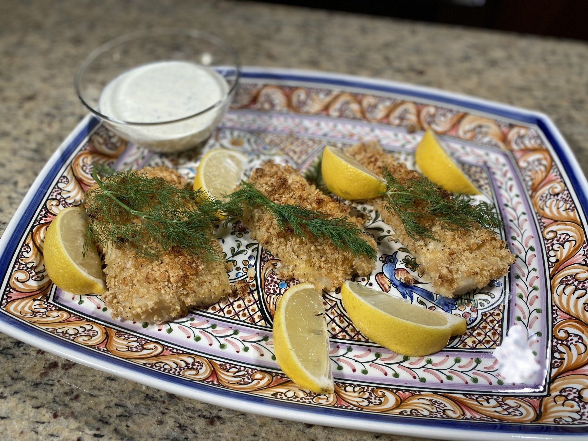 Wild Harvest Crispy Lemon Herb Fish courtesy of Shop ‘N Save!