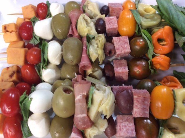 Antipasto on a Stick