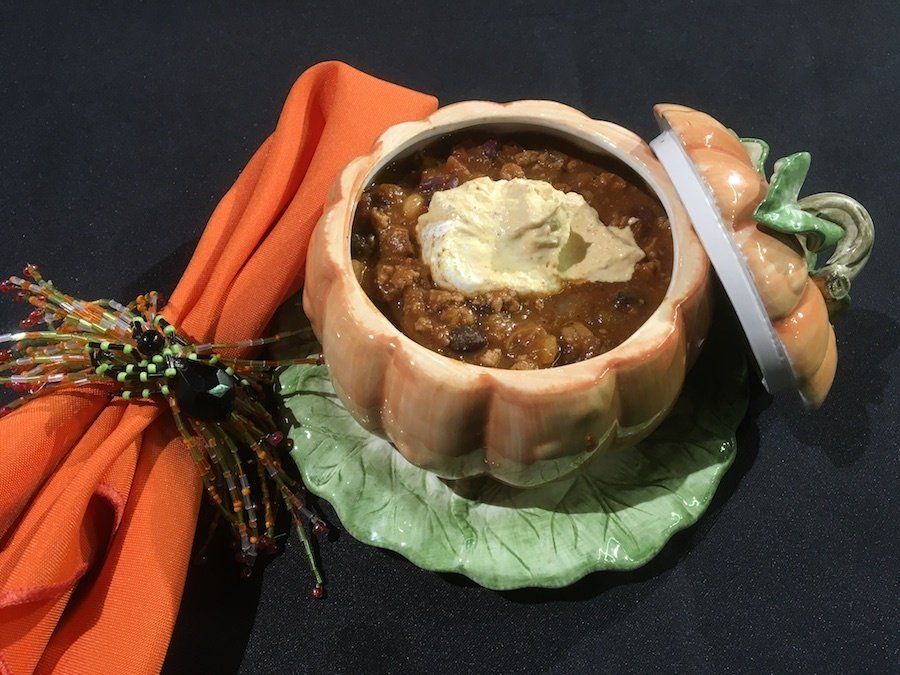 Butternut Squash Turkey Chili