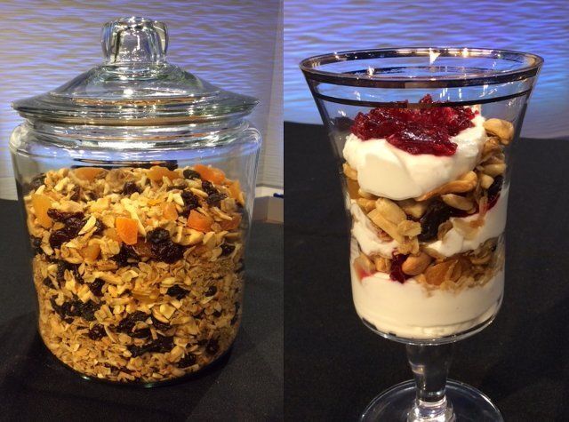 Granola and Yogurt Parfait