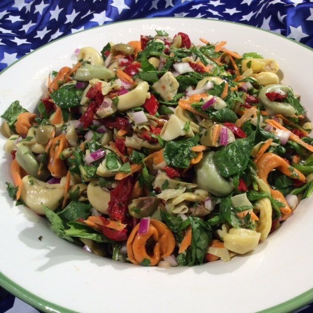 Italian Vegetable Pasta Salad
