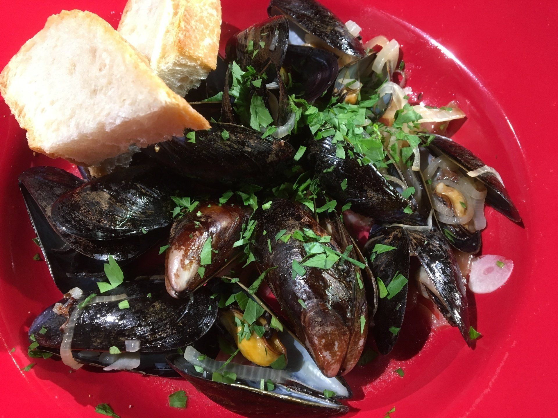 Mussels a la Rania
