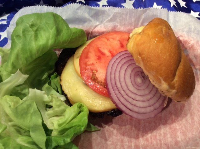 Portobello Cheese Burgers