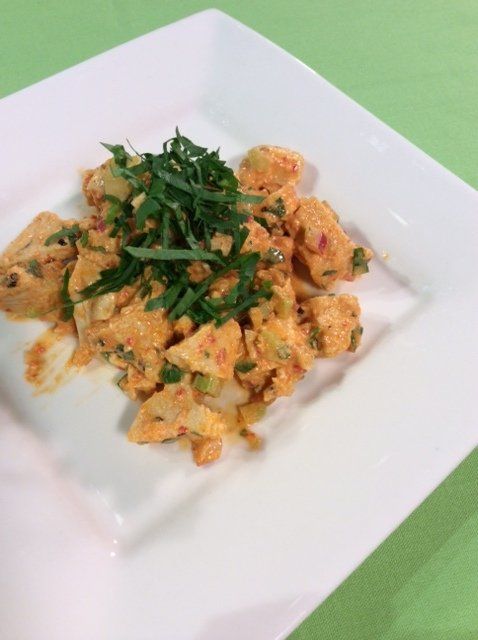 Romesco Chicken Salad