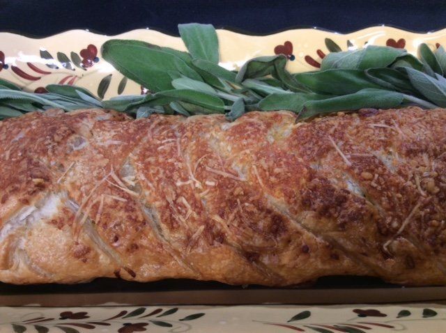Sausage and Egg Strudel