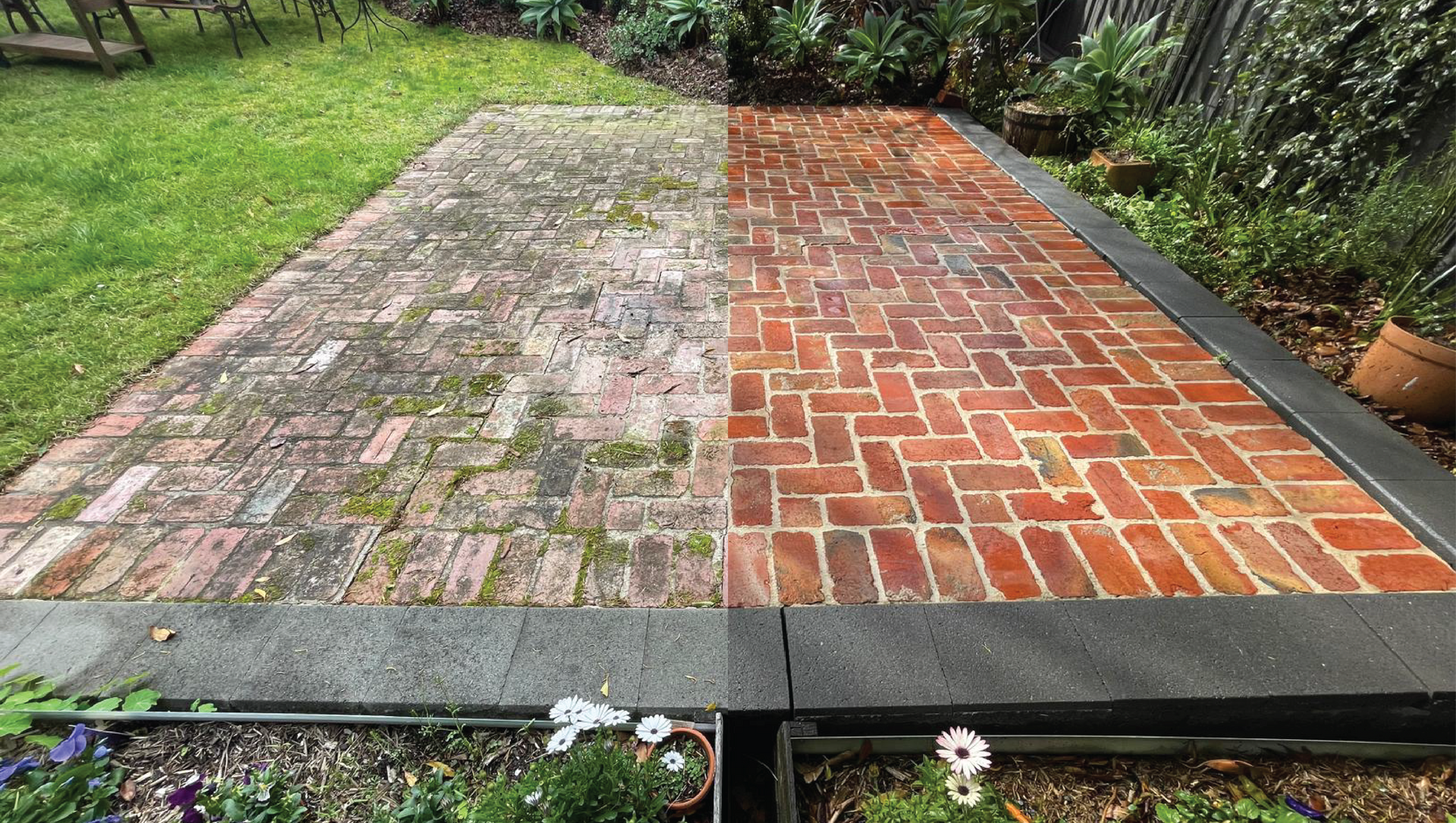 Brick Patio Cleaning