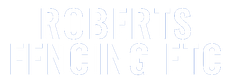 The word roberts is drawn on a white background.