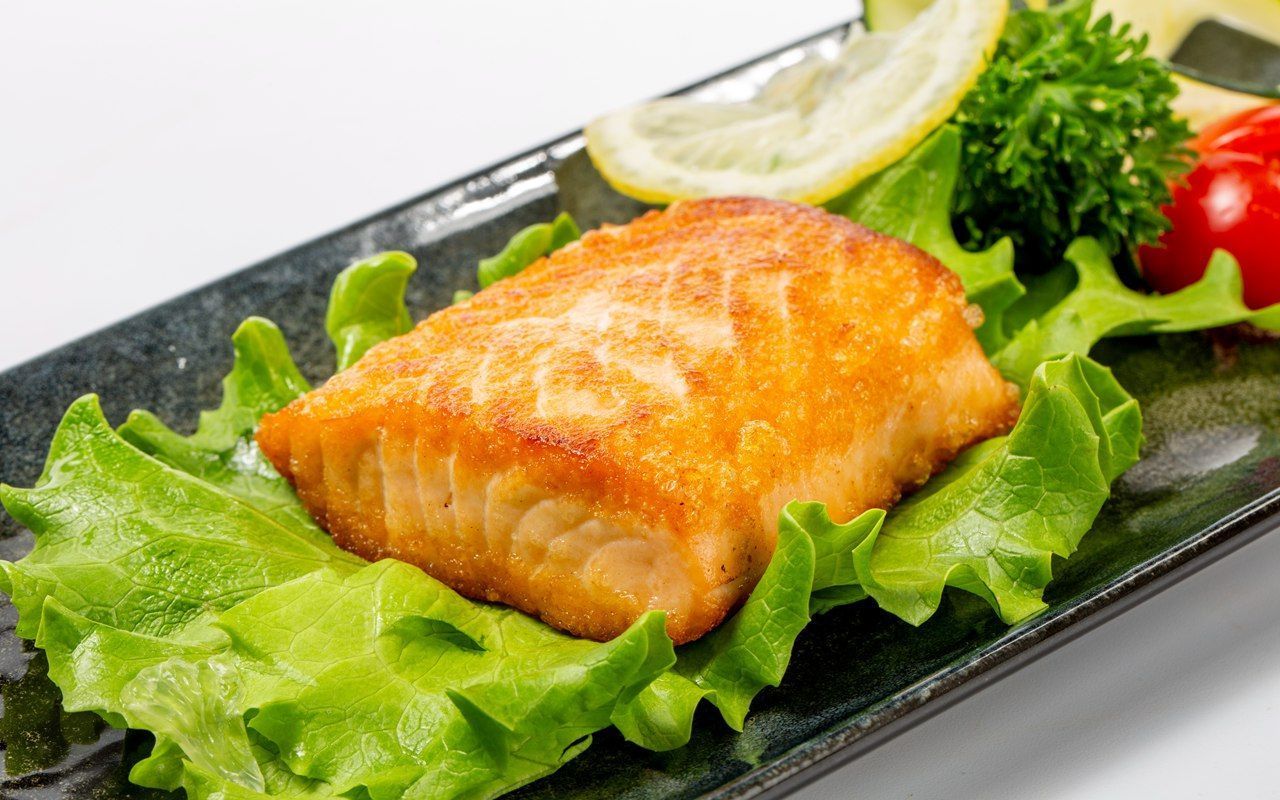 saumon teppanyaki