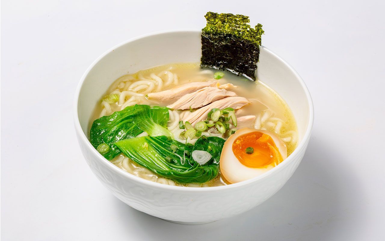 soupe japonaise udon au poulet