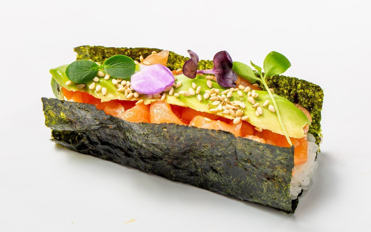 saumon temaki