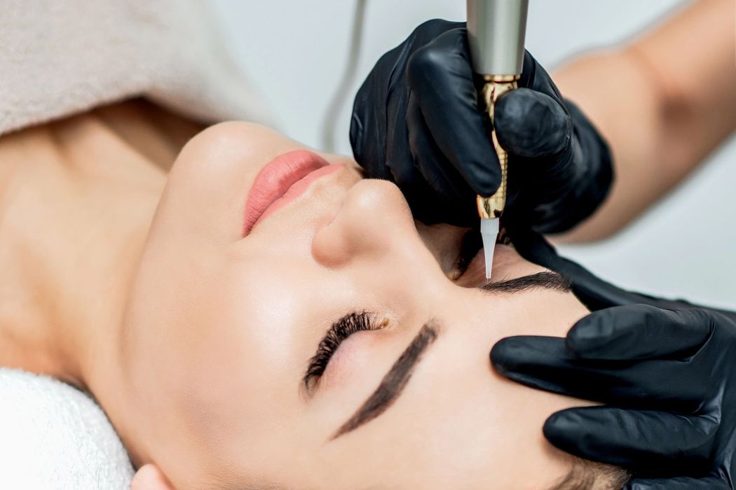 Trattamento laser in clinica estetica