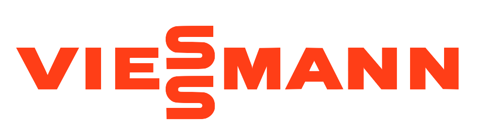 Viessmann logo in orange-red text on a white background