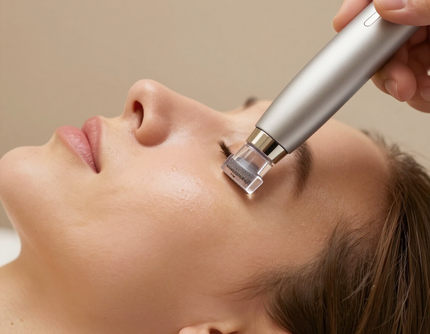 Microdermabrasion treatment