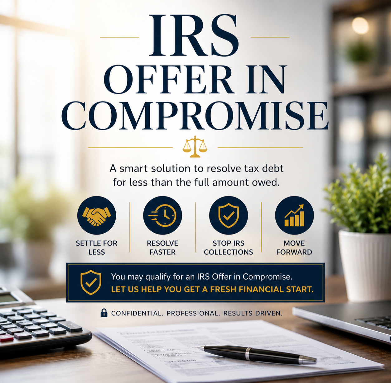 Offer in Compromise (OIC)