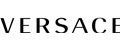 Le logo Versace en caractères noirs à empattements sur fond blanc.